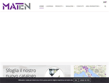 Tablet Screenshot of mat-en.com